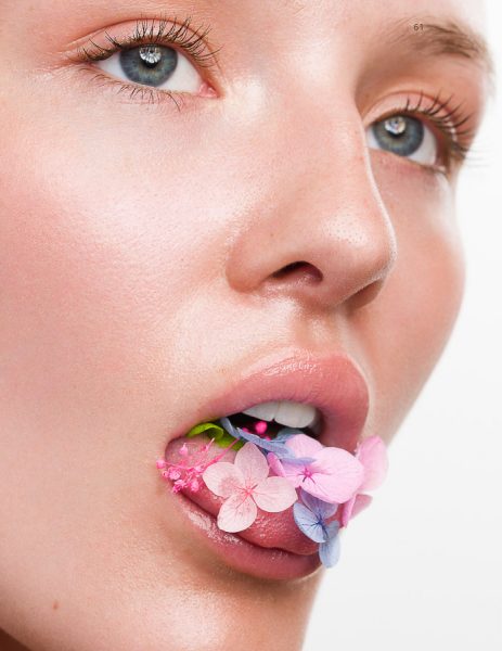 Beauty Editorial Flower Power
