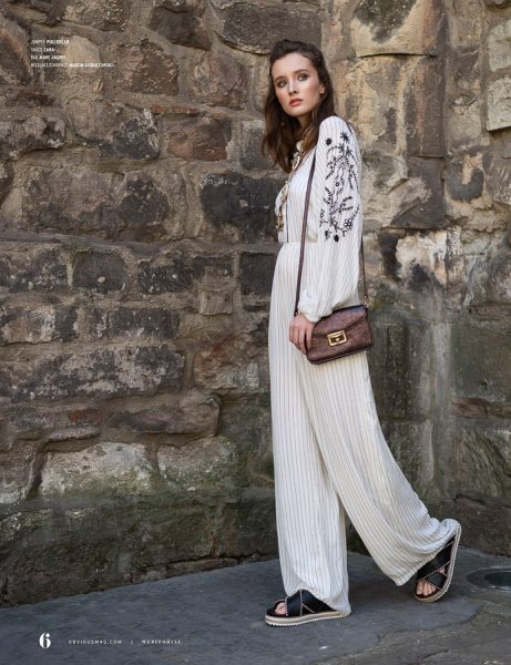 Fashion Summer Editorial, Boho Jumper City of London