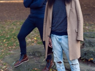 Street fall Fashion Portrait
